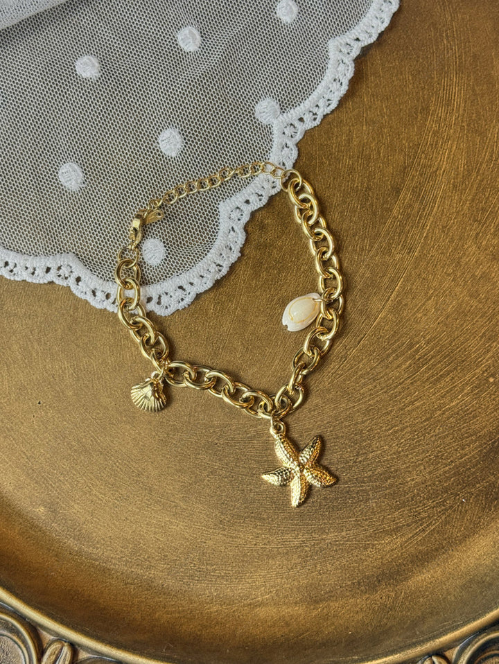 Stainless Steel Faux Pearls Pendant Jewelry