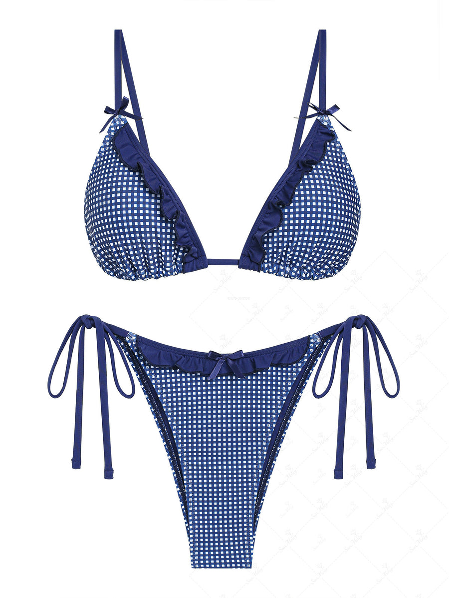 Green Gingham Swim main image 0