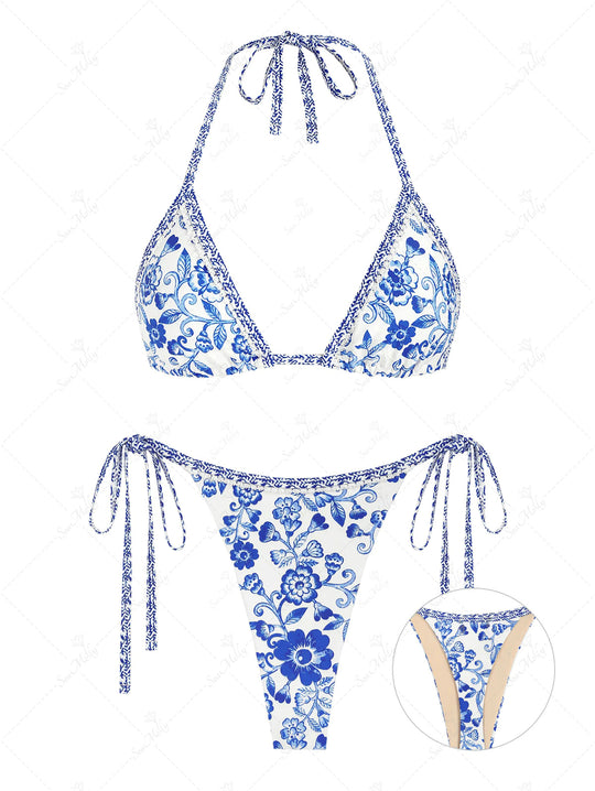 The Buckley Ashley Swimsuit in Bold Floral main image 1