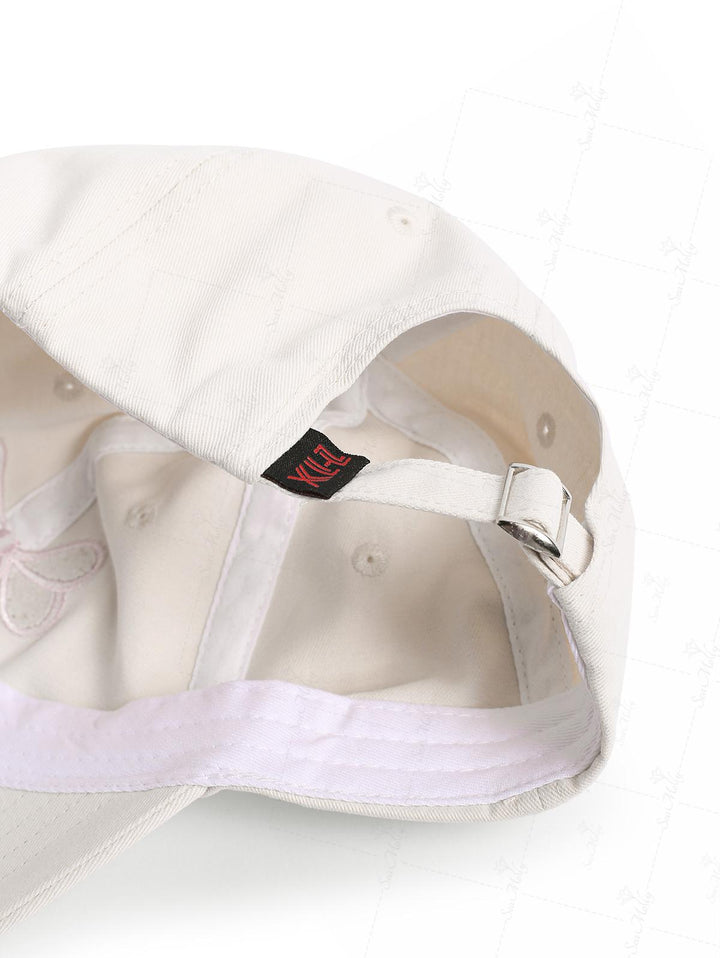 Bowknot Embroidered Baseball Cap
