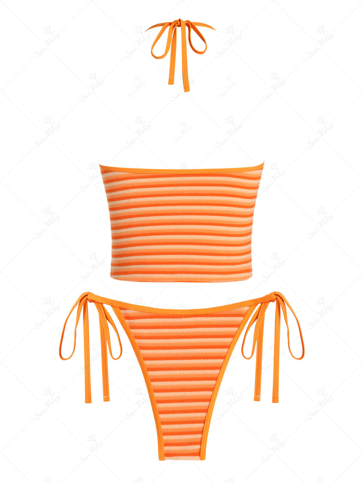 Tankini Imprimé Ethnique Halter Attacher