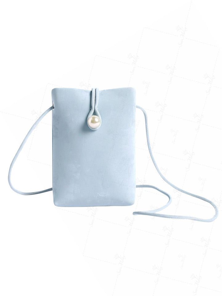 Solid Color Mini Crossbody Bag