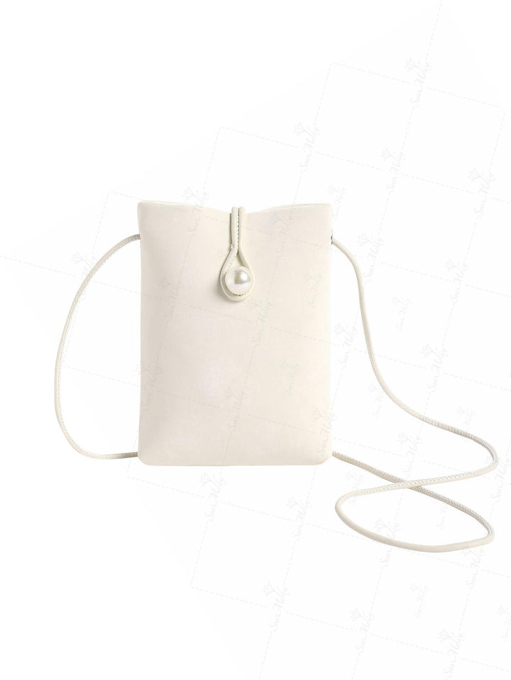 Solid Color Mini Crossbody Bag