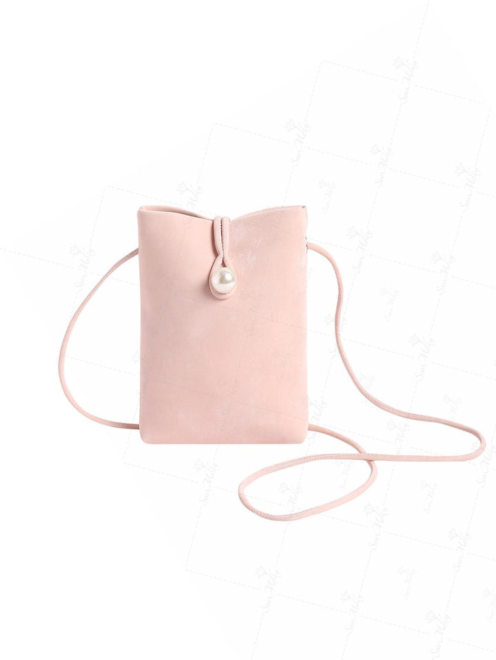 Solid Color Mini Crossbody Bag