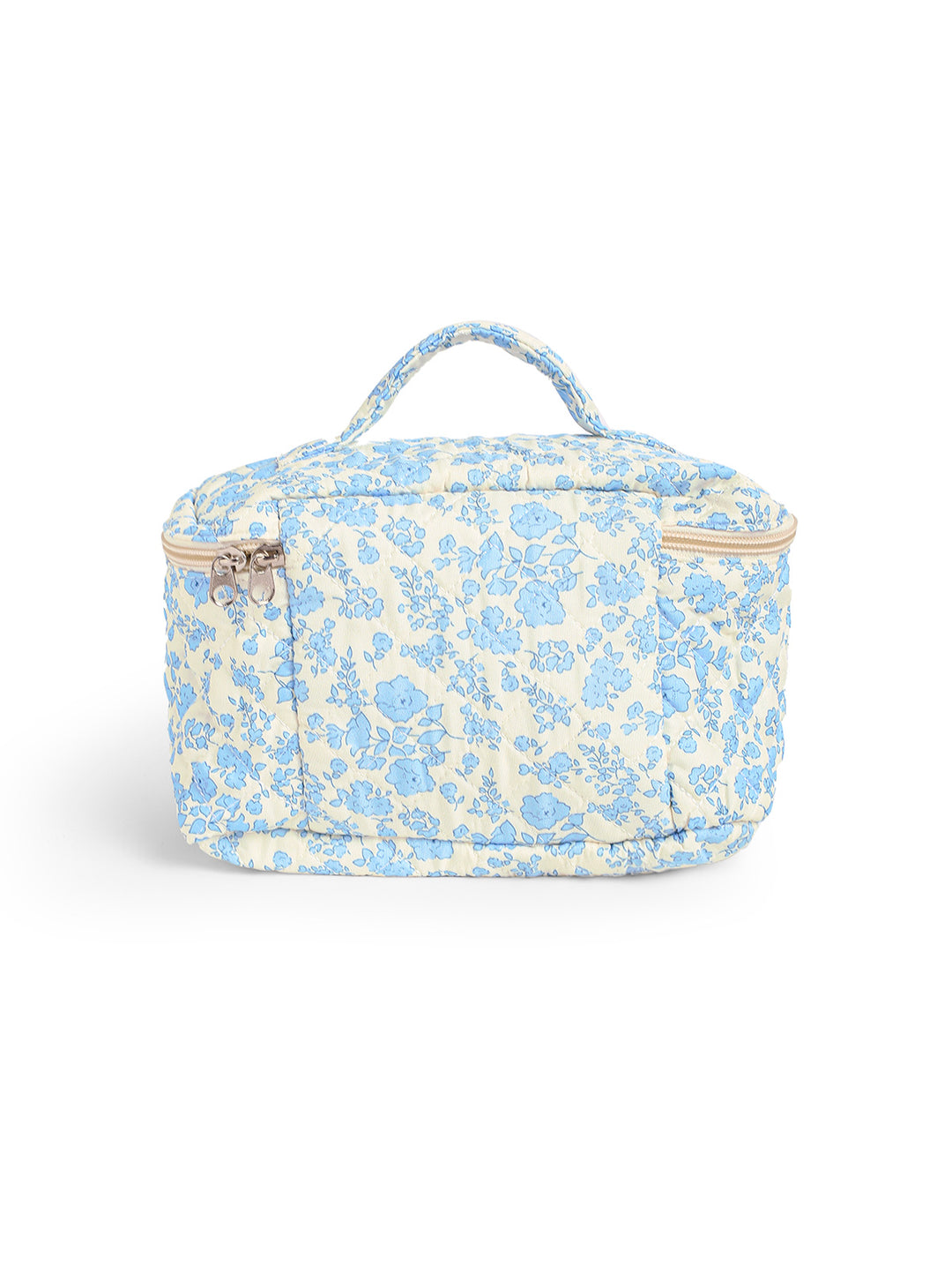 Floral Print Large Capacity Storage Cosmetic Bag