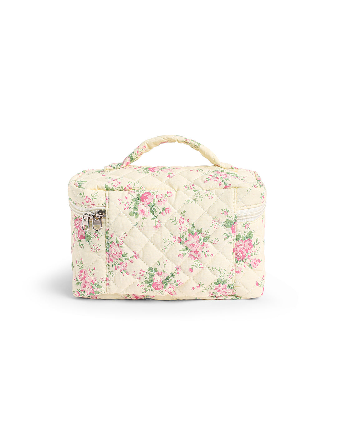 Floral Print Large Capacity Storage Cosmetic Bag