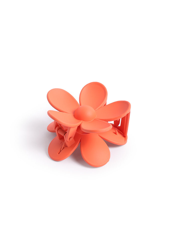 Sweet Candy-colored Flower Shaped Hair Claw