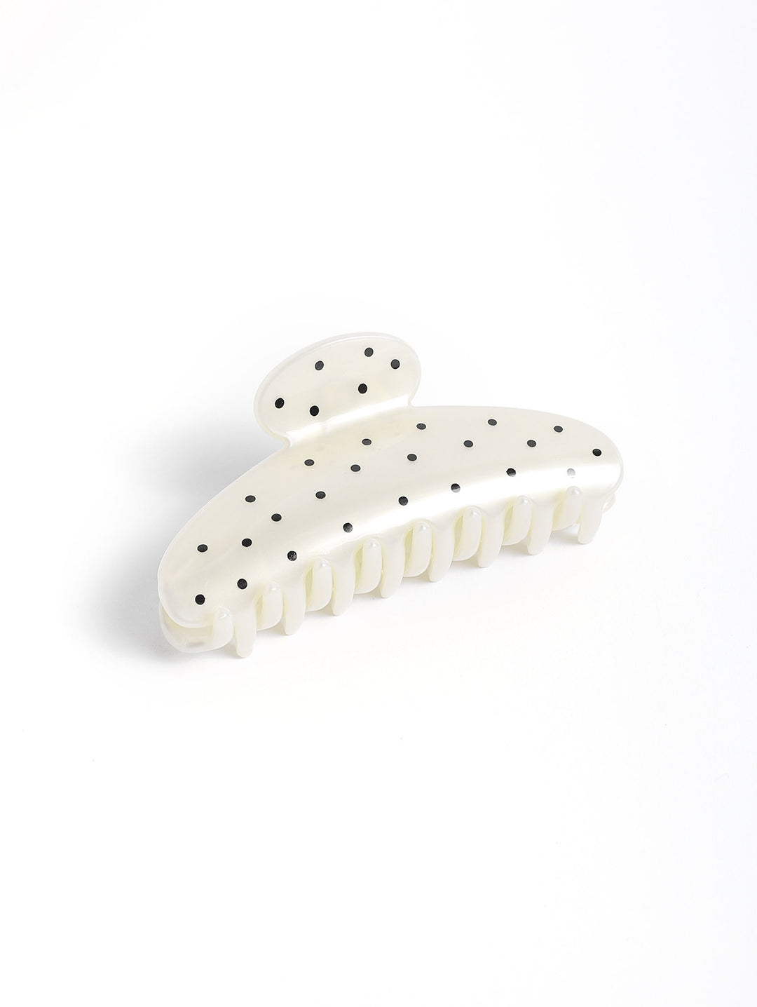 Simple Style Curve-shaped Polka Dots Hair Claw