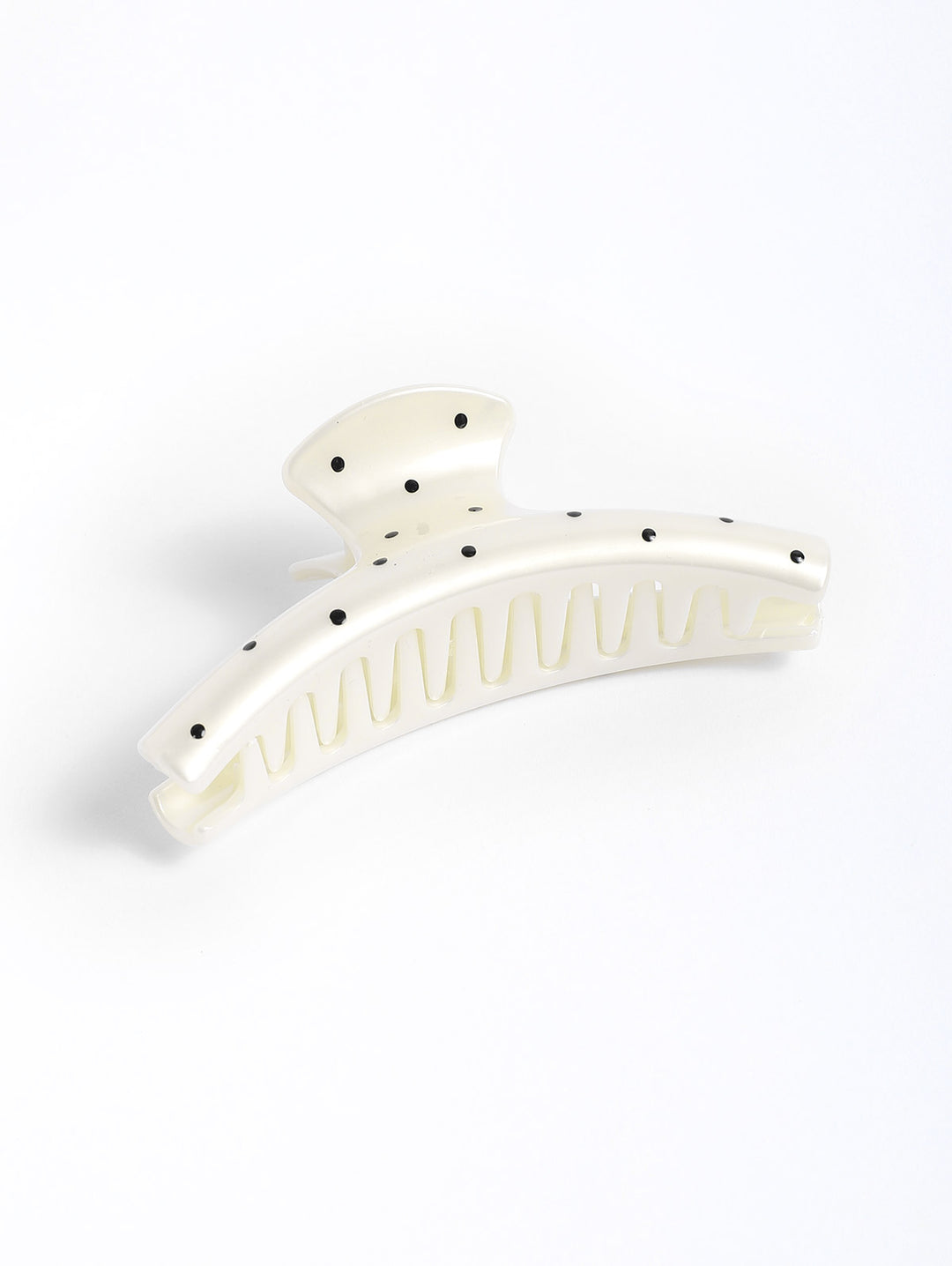 Simple Style Hanger-Shaped Polka Dots Hair Claw