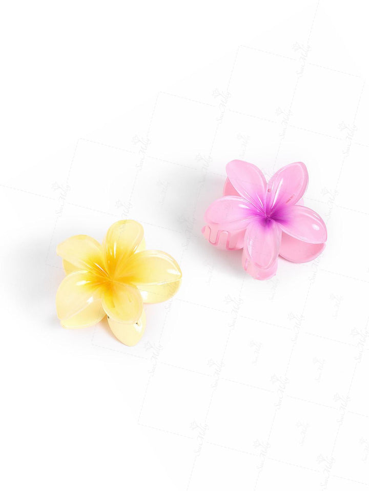 Bauhinia Plumeria Flower Shaped Hair Claw