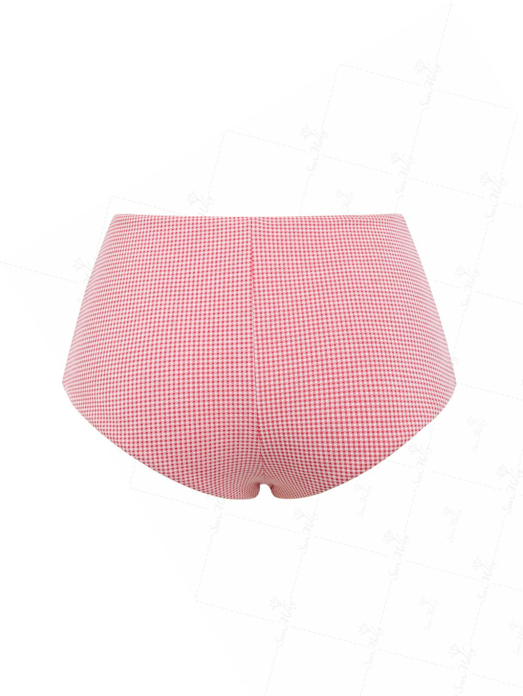 Seamolly Gingham Beach Swim Bottom Boyshorts