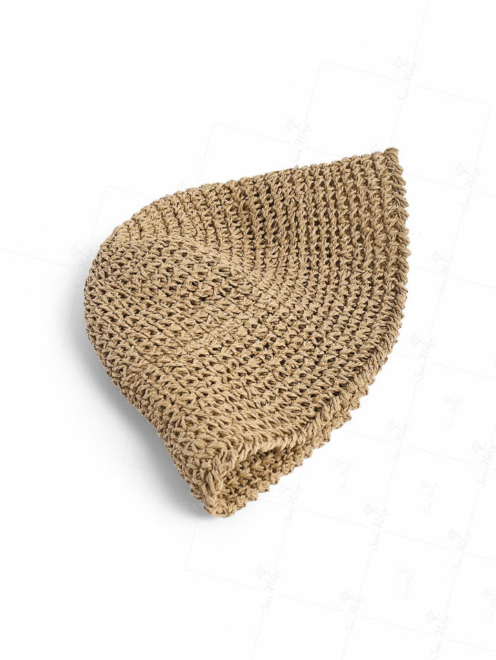 Hand-woven fisherman's hat