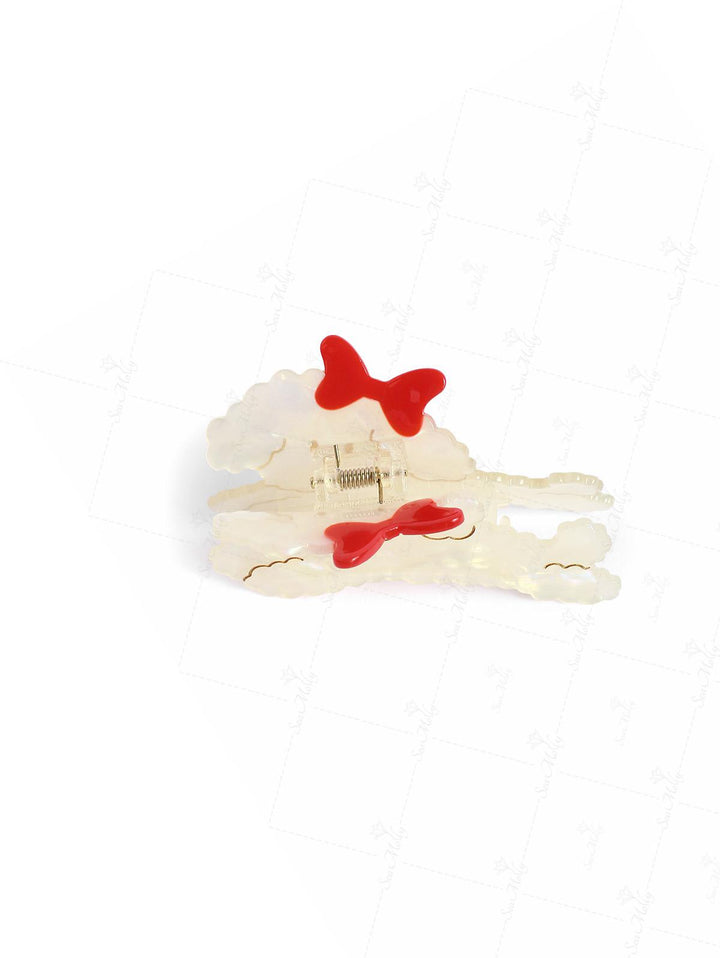 Acetate Cute Dog Hair Clip Claw