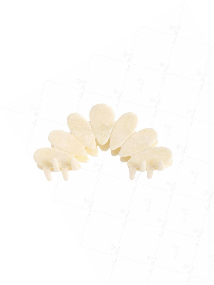 French Style Petal Shaped  Acetate Hair Clip Claw