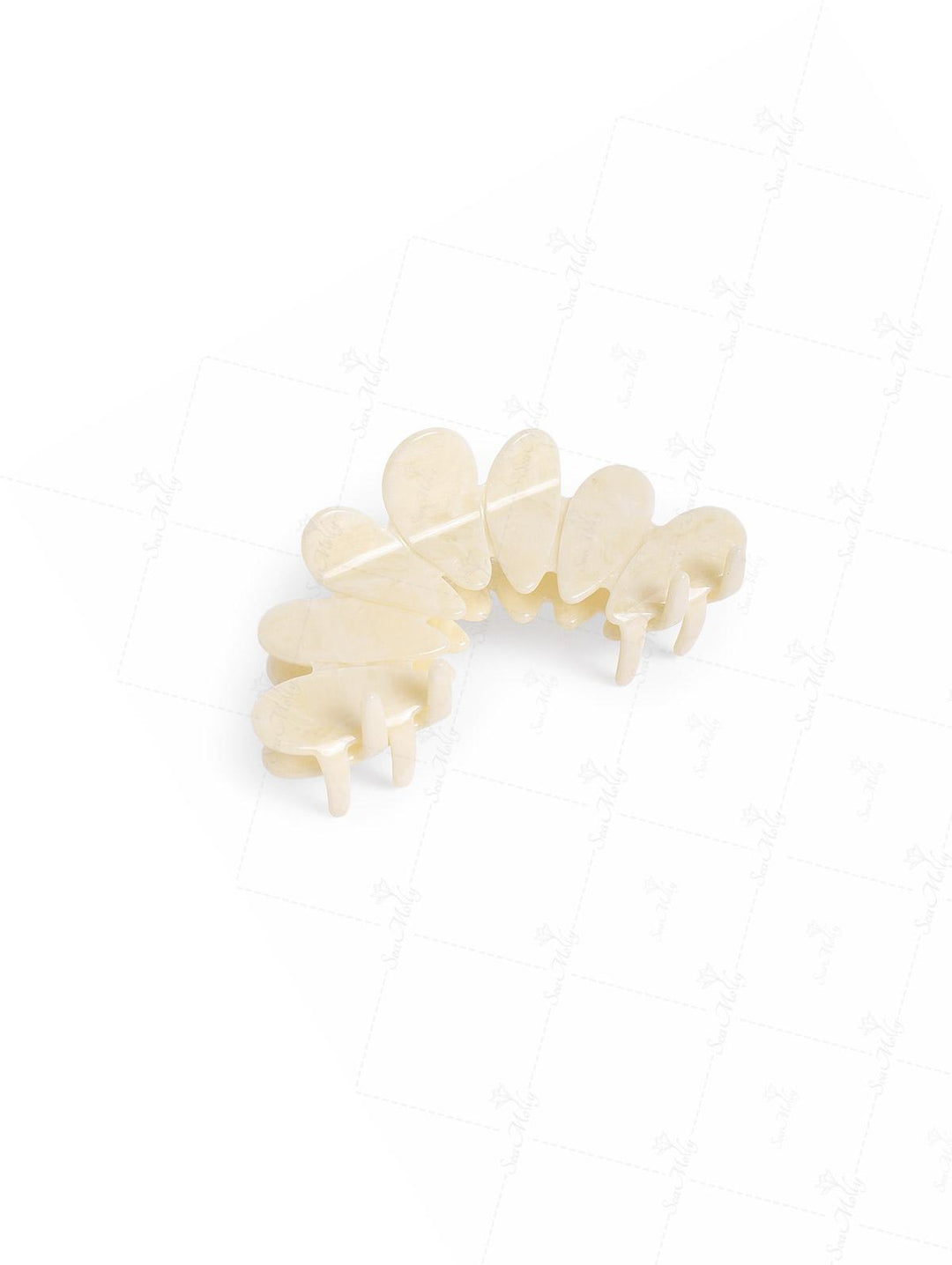 French Style Petal Shaped  Acetate Hair Clip Claw