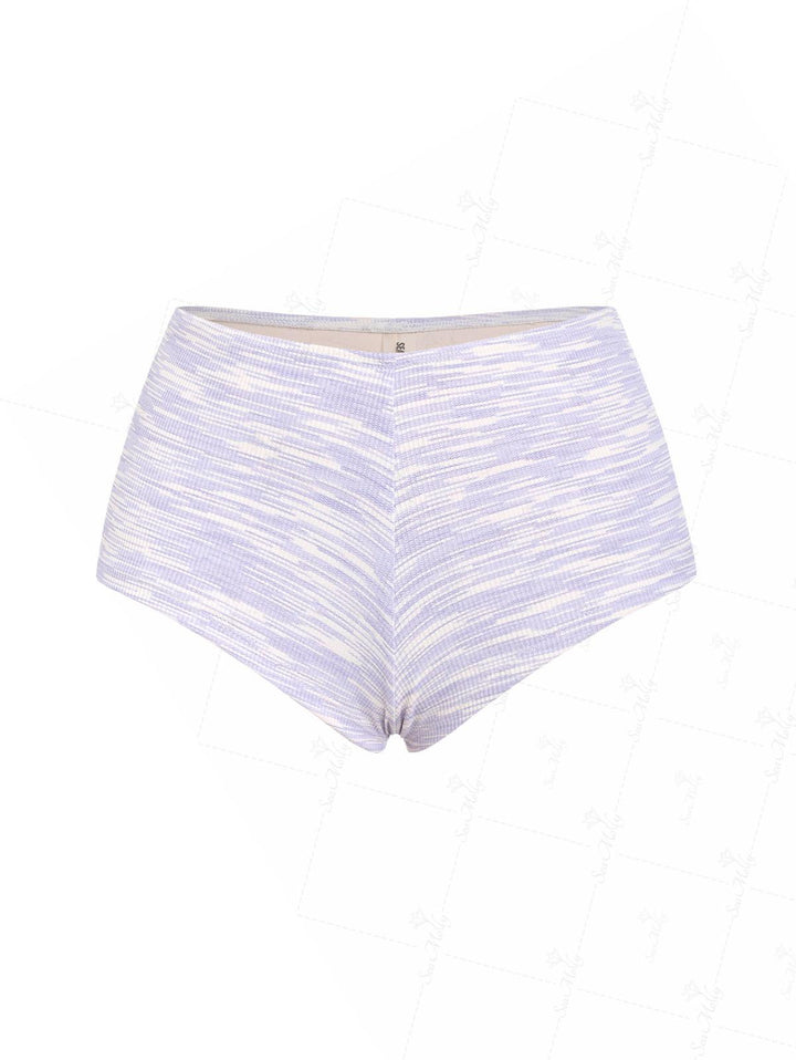 Seamolly Ribbed Beach Swim Bottom Boyshorts