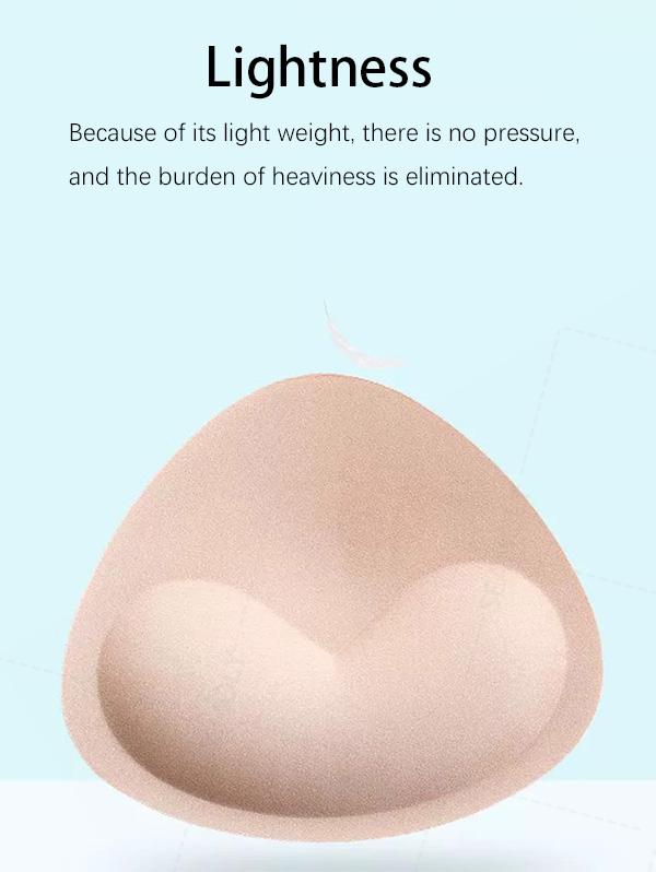 Heart Shaped Thickened Self-adhesive Sponge Bra Pads