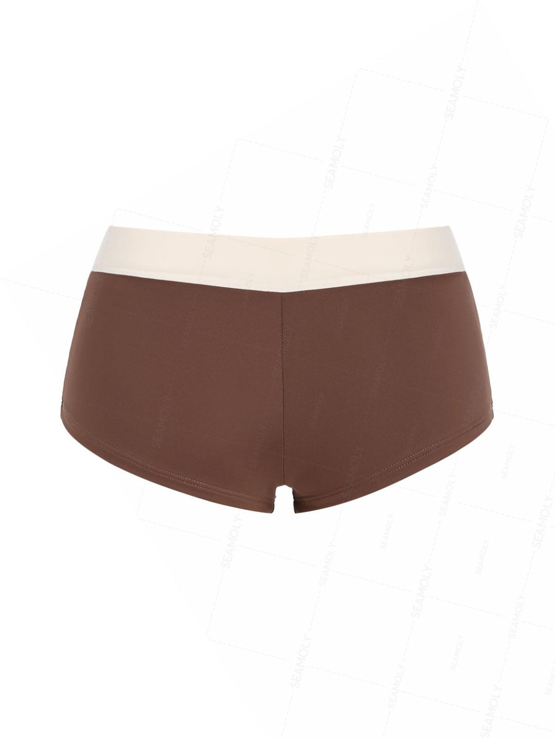 Seamolly Colorblock Swim Bottom Bikini Boyshorts