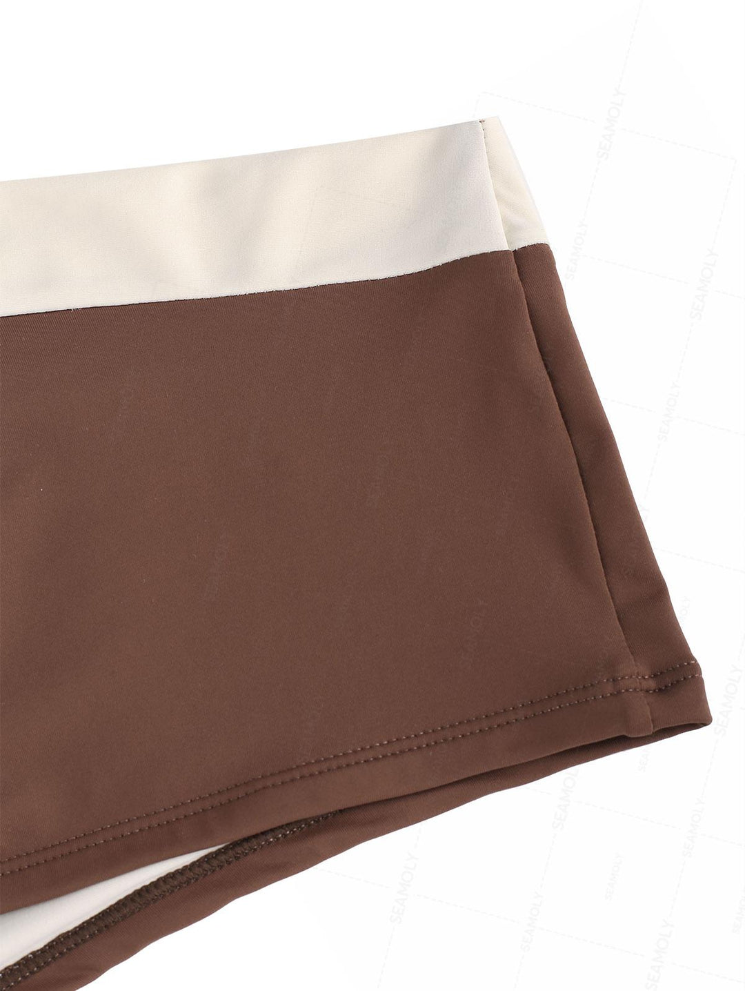 Seamolly Colorblock Swim Bottom Bikini Boyshorts