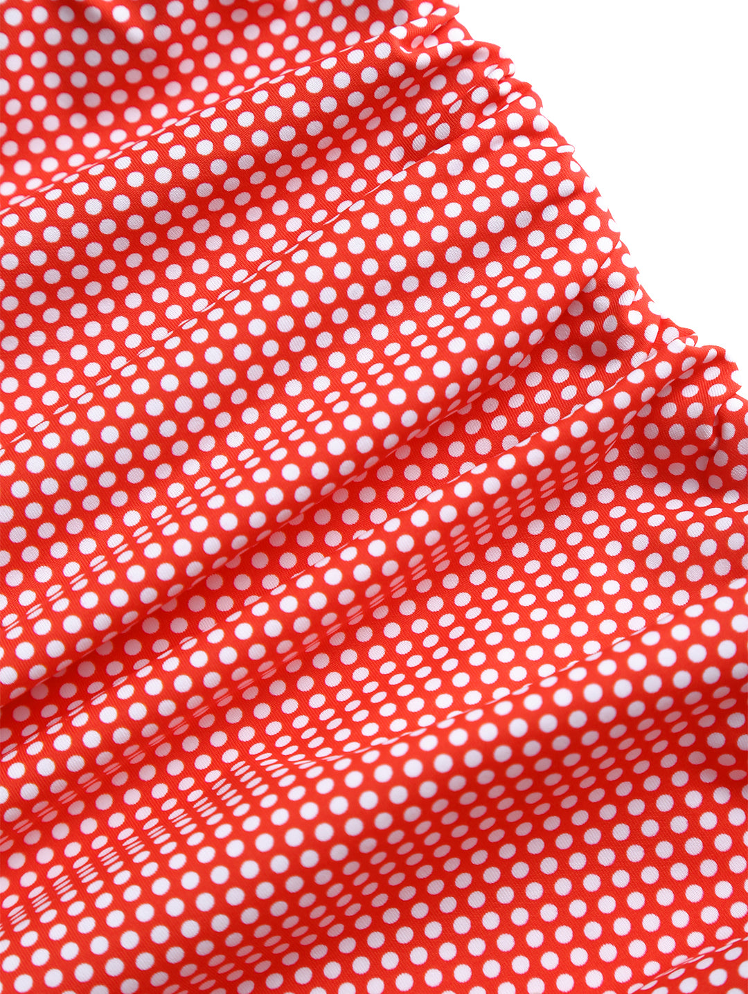 Seamolly 1950s Pin-Up Retro Vintage Polka Dot Surplice Ruched Cut Out V Neck One-piece Swimsuit