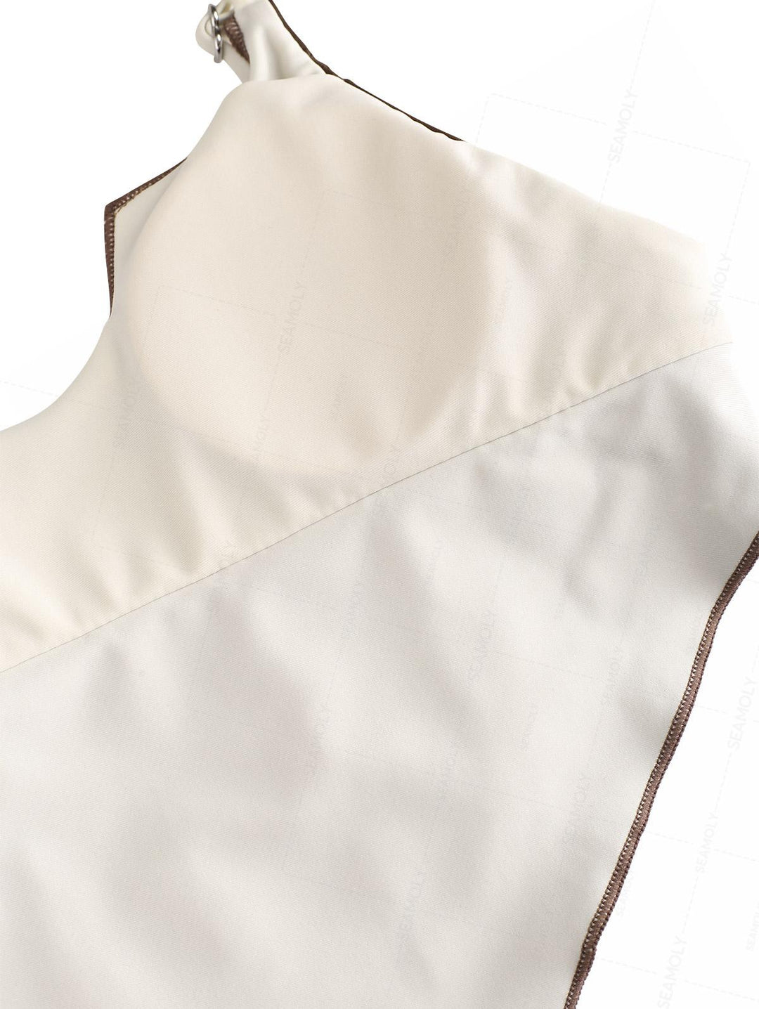 Seamolly Recycled Fabric Jacquard Hanky Hem Cheeky Tankini Set