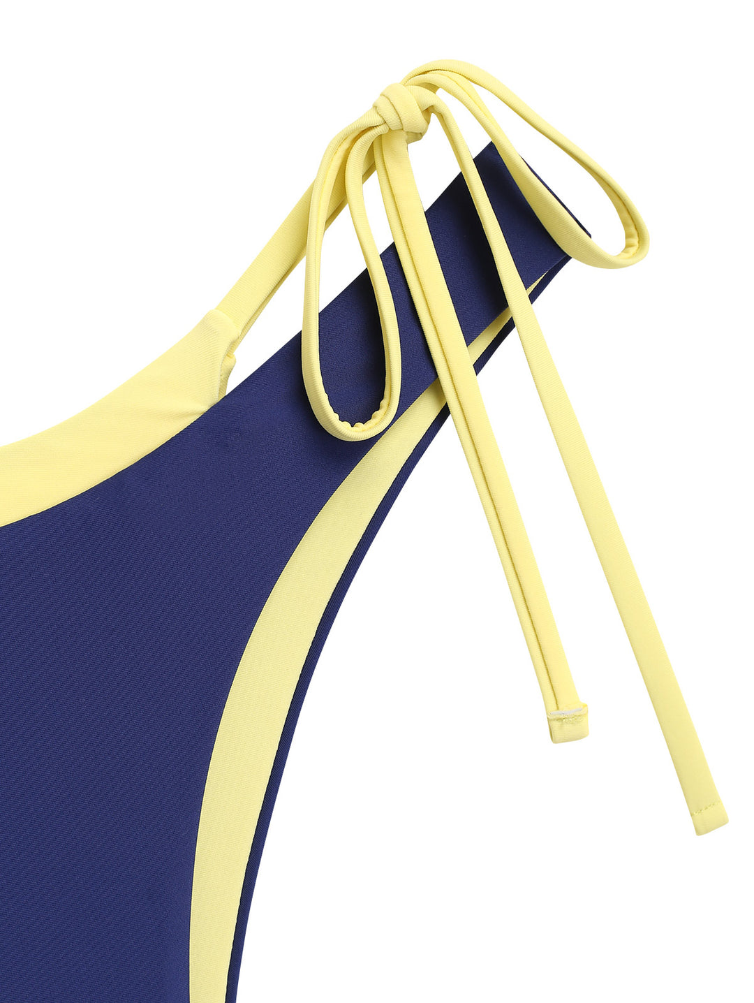 Seamolly Colorblock Two Tone O Ring Double Layer 2 In 1 Bikini Set