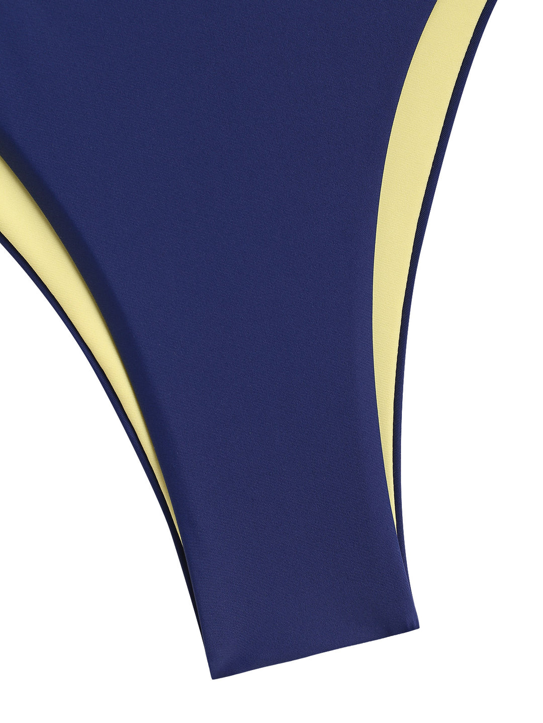 Seamolly Colorblock Two Tone O Ring Double Layer 2 In 1 Bikini Set