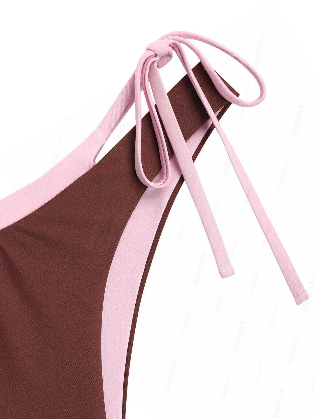 Seamolly Colorblock Two Tone O Ring Double Layer 2 In 1 Bikini Set