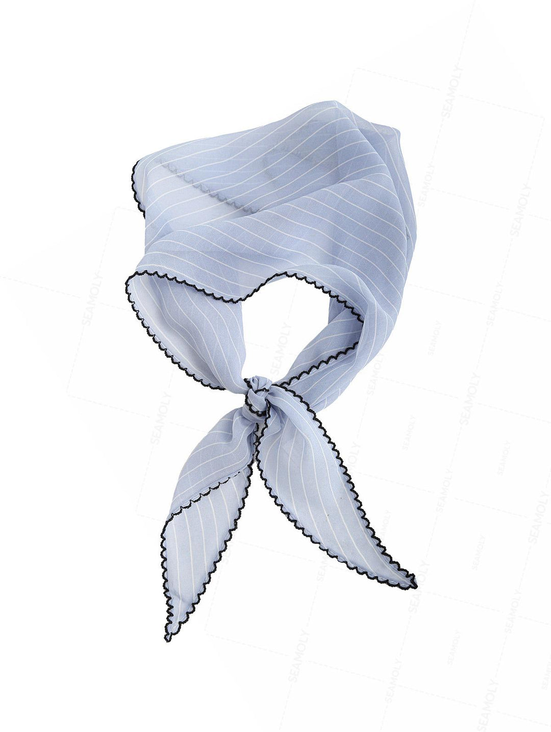 Striped/Polka Dot Print Bandana Triangle Kerchief Headband Hair Scarf