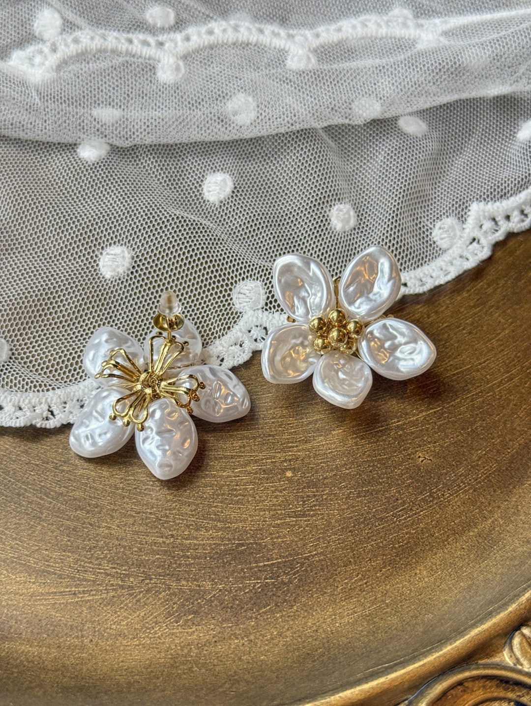 Stainless Steel Faux Pearls Pendant Jewelry