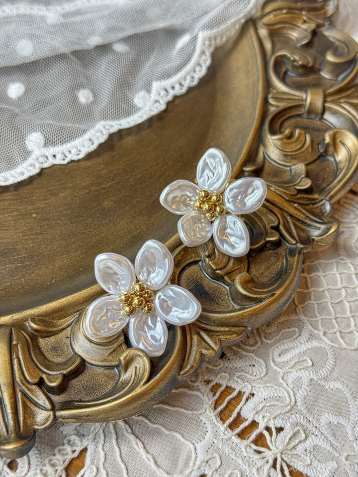 Stainless Steel Faux Pearls Pendant Jewelry