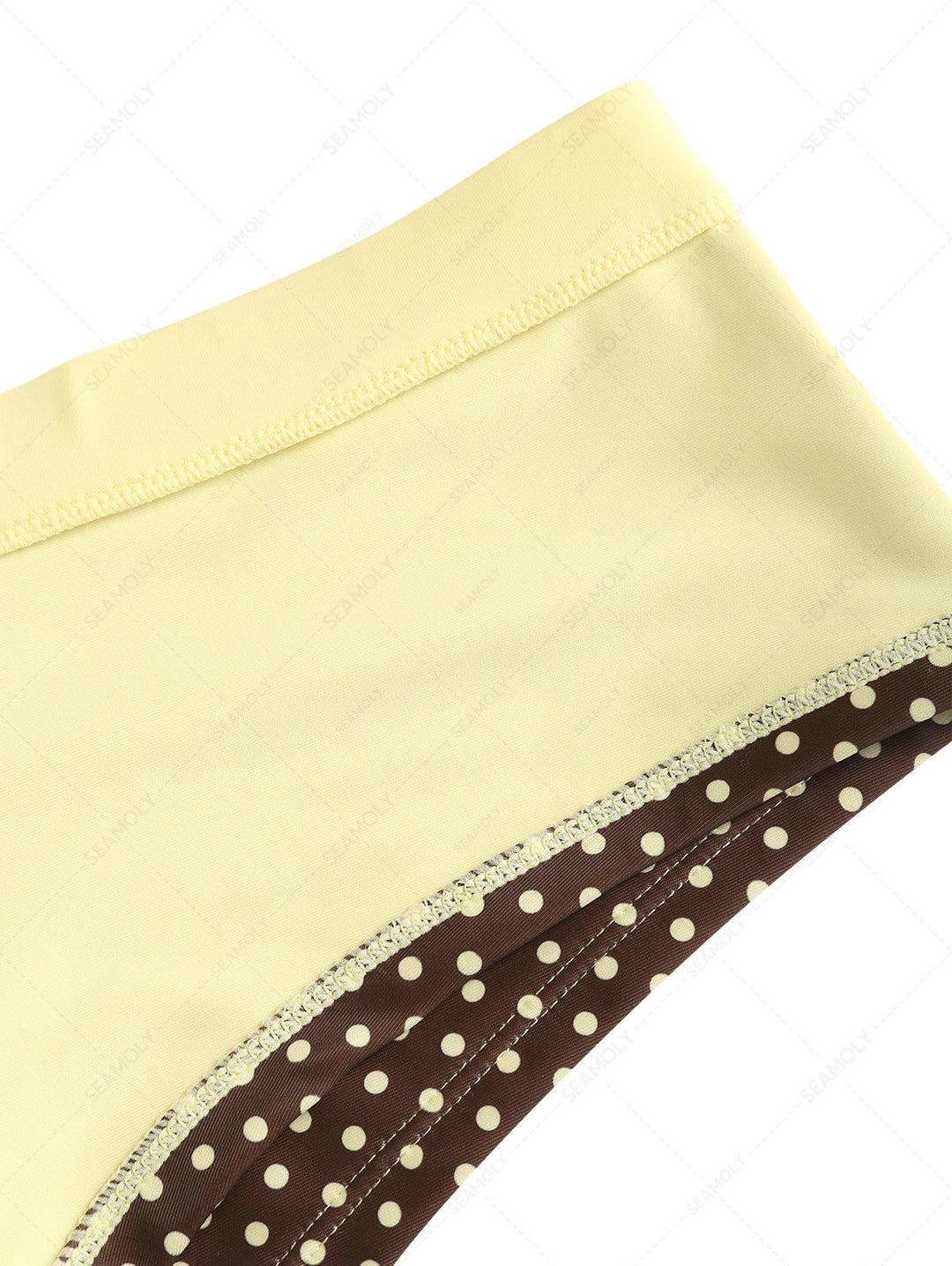 Seamolly Polka Dot Bikini Bottom Cheeky Swim Boyshorts