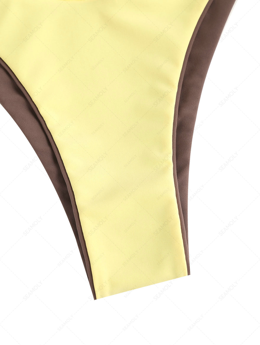 Seamolly Colorblock Two Tone O Ring Double Layer Bikini Set