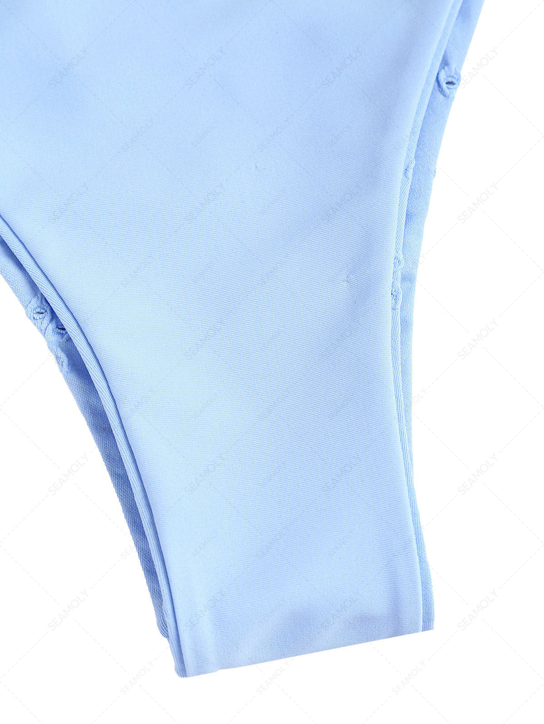 Seamolly Recycled Fabric Jacquard Lace Bowknot Cheeky Bikini Set