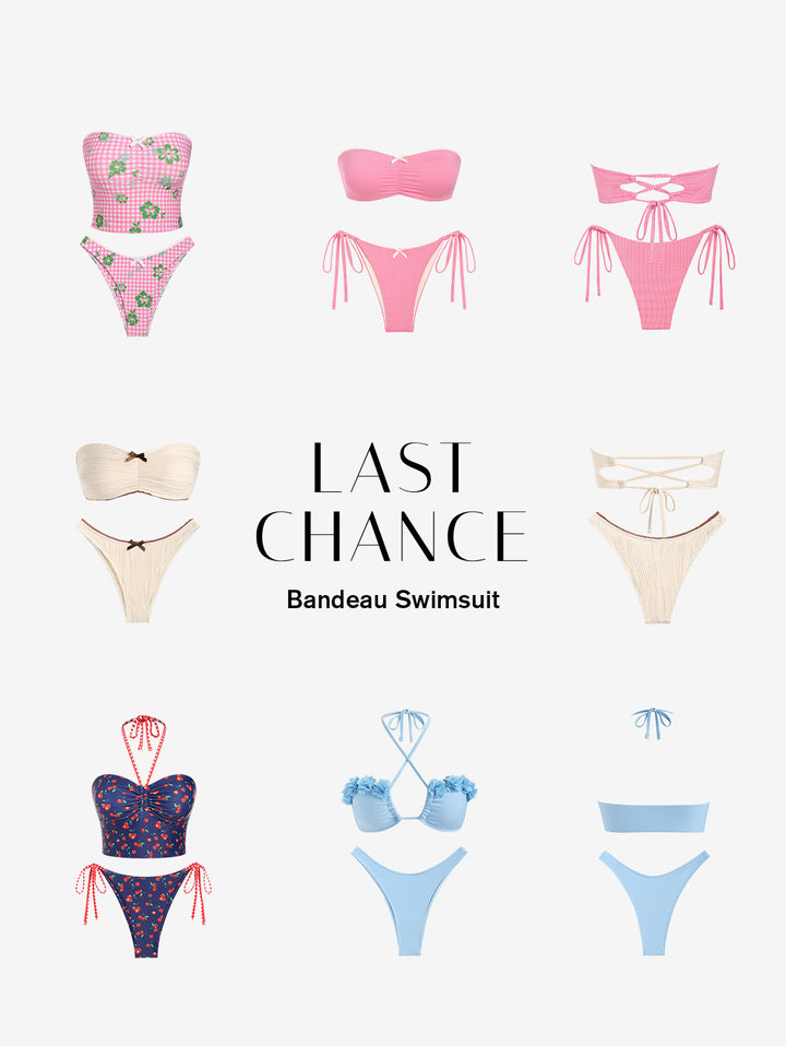 Last Chance Bandeau Swimsuit