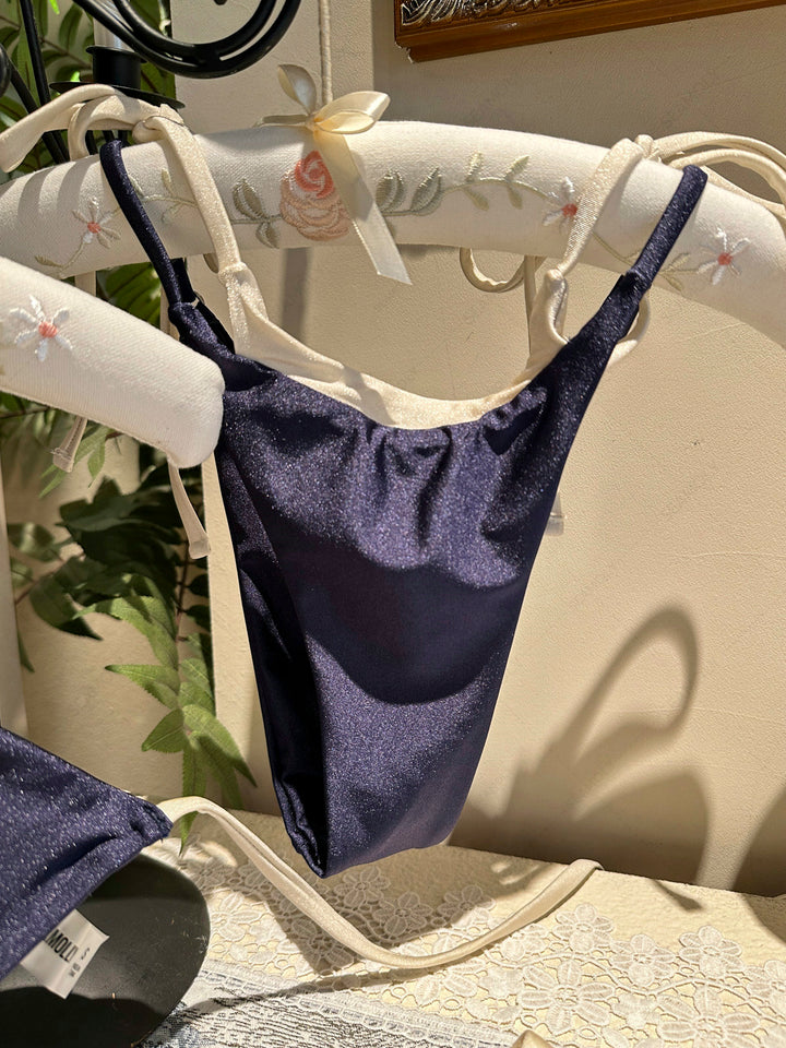 Seamolly Colorblock Two Tone O Ring Double Layer Bikini Set