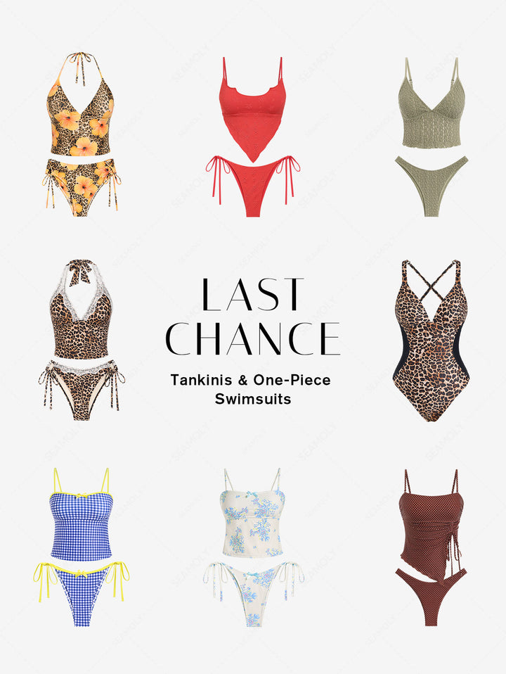 Last Chance Tankinis & One-Piece Swimsuits