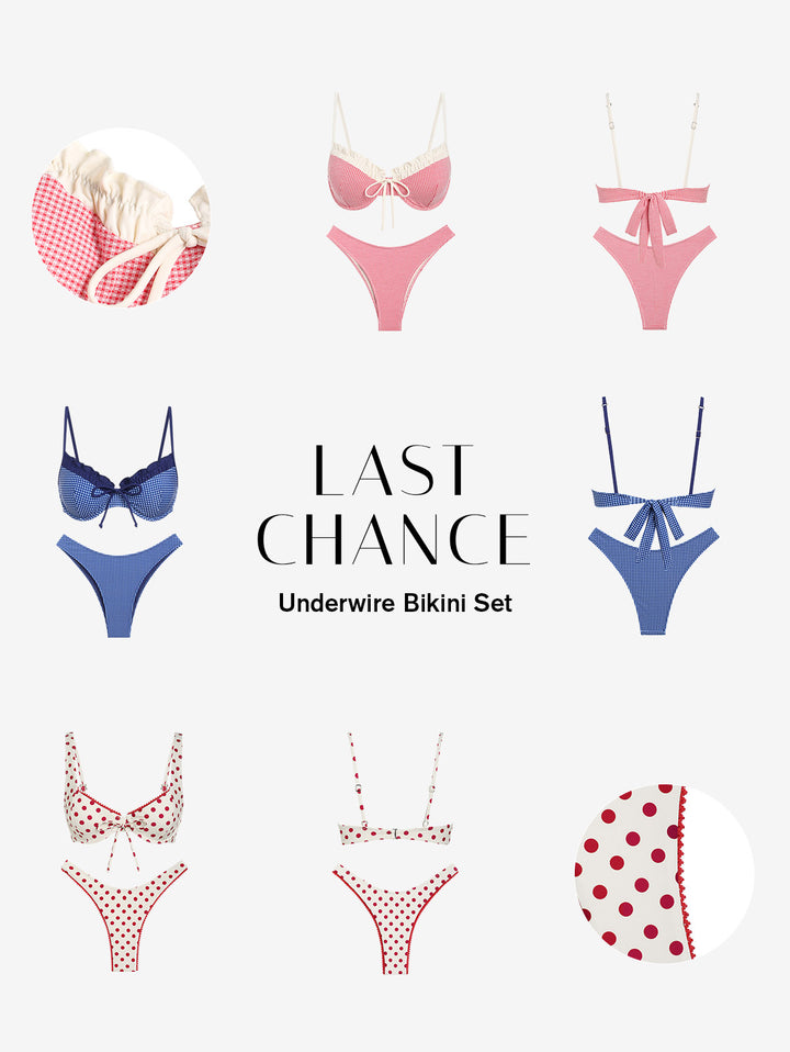 Last Chance Underwire Bikini Set
